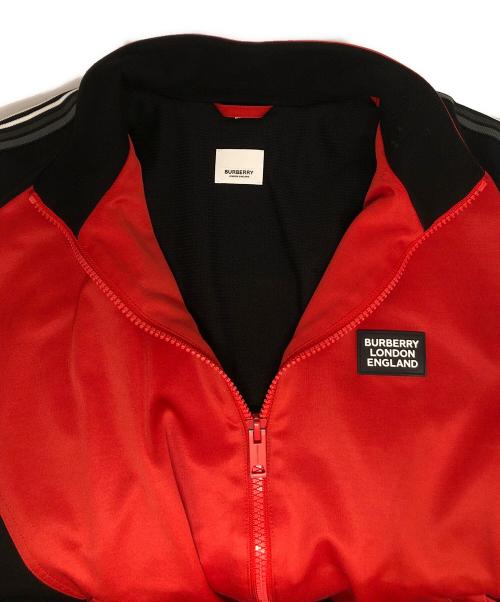 BURBERRY LONDON（バーバリーロンドン）BURBERRY LONDON (バーバリーロンドン) トラックジャケット レッド×ブラック サイズ:Lの古着・服飾アイテム