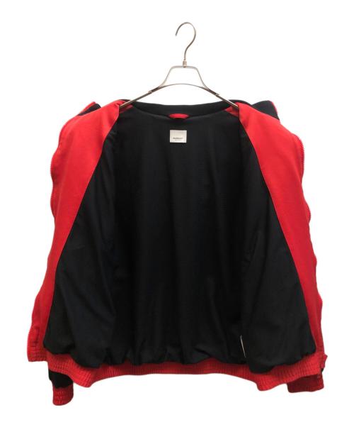 BURBERRY LONDON（バーバリーロンドン）BURBERRY LONDON (バーバリーロンドン) トラックジャケット レッド×ブラック サイズ:Lの古着・服飾アイテム