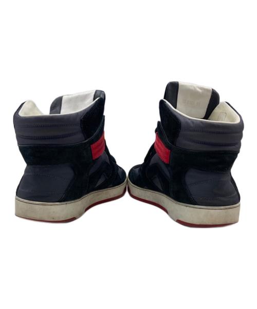 LOUIS VUITTON（ルイ ヴィトン）LOUIS VUITTON (ルイ ヴィトン) スリップストリームハイカットスニーカー ブラック サイズ:10の古着・服飾アイテム