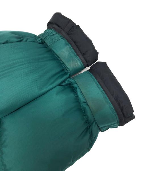 THE NORTH FACE（ザ ノース フェイス）THE NORTH FACE (ザ ノース フェイス) ヌプシジャケット ブラック×グリーン サイズ:Lの古着・服飾アイテム