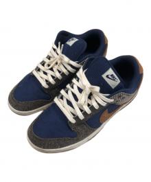 NIKE（ナイキ）の古着「ダンク ロー PRM "ミッドナイトネイビー アンド バロックブラウン"」｜ネイビー