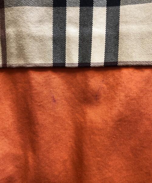 BURBERRY LONDON（バーバリーロンドン）BURBERRY LONDON (バーバリーロンドン) ライナーベスト付きジップアップブルゾン オレンジ サイズ:Lの古着・服飾アイテム