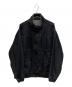 Adam et Rope（アダム エ ロペ）の古着「ドライタッチデニムスタンドカラーブルゾン」｜ブラック