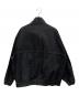 Adam et Rope (アダム エ ロペ) ドライタッチデニムスタンドカラーブルゾン ブラック サイズ:L：8000円