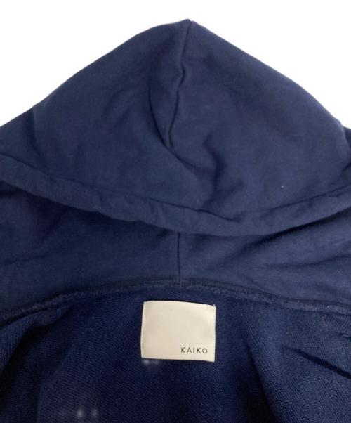 kaiko（カイコー）KAIKO (カイコー) DOUBLE ZIP PARKA ネイビー サイズ:1の古着・服飾アイテム