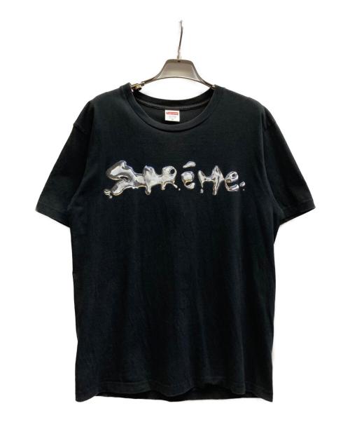 SUPREME（シュプリーム）Supreme (シュプリーム) リキッドロゴTシャツ ブラック サイズ:Mの古着・服飾アイテム
