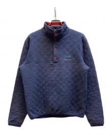 Patagonia（パタゴニア）の古着「Diamond Quilt Snap-T Pullover」｜ネイビー
