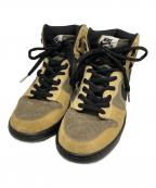 NIKE SBナイキエスビー）の古着「ハイカットスニーカー」｜ブラウン