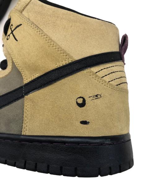 NIKE SB（ナイキエスビー）NIKE SB (ナイキエスビー) ハイカットスニーカー ブラウン サイズ:27.5㎝の古着・服飾アイテム