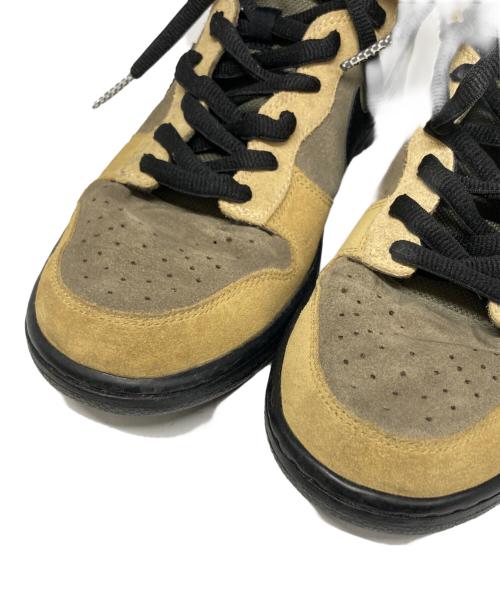 NIKE SB（ナイキエスビー）NIKE SB (ナイキエスビー) ハイカットスニーカー ブラウン サイズ:27.5㎝の古着・服飾アイテム