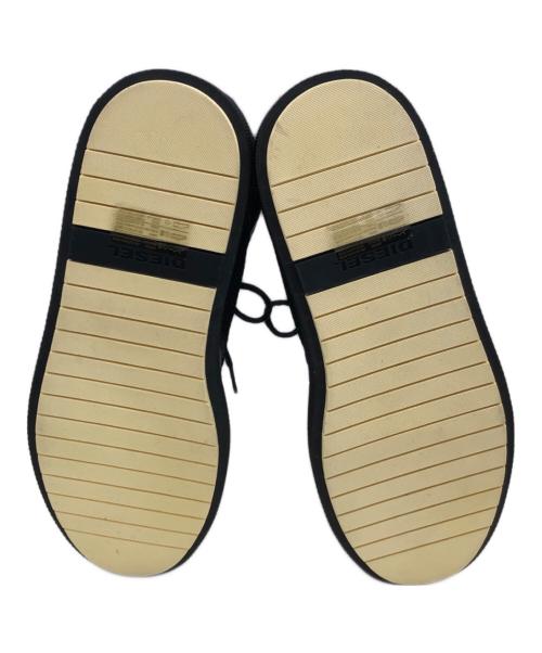 DIESEL（ディーゼル）DIESEL (ディーゼル) H-CAGEサイドジップブーツ ブラック サイズ:28㎝の古着・服飾アイテム