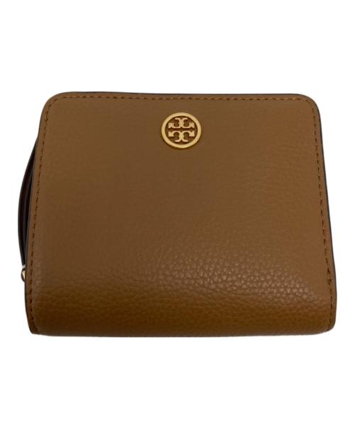 TORY BURCH（トリーバーチ）TORY BURCH (トリーバーチ) 2つ折り財布/146369 ブラウン サイズ:₋の古着・服飾アイテム