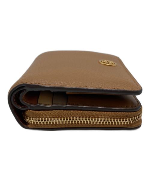 TORY BURCH（トリーバーチ）TORY BURCH (トリーバーチ) 2つ折り財布/146369 ブラウン サイズ:₋の古着・服飾アイテム