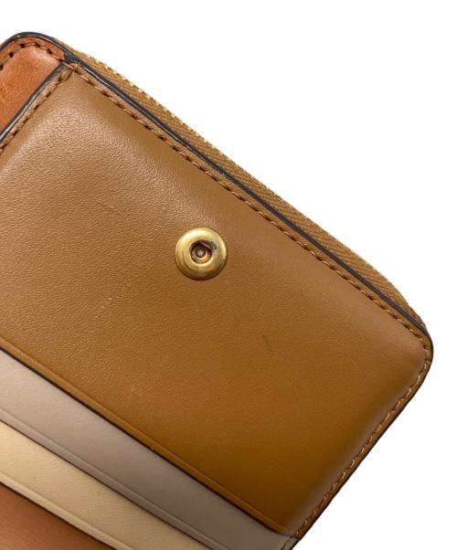 TORY BURCH（トリーバーチ）TORY BURCH (トリーバーチ) 2つ折り財布/146369 ブラウン サイズ:₋の古着・服飾アイテム