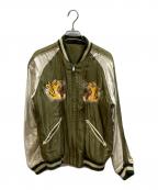 TAILOR TOYO×BEAMSテーラー東洋×ビームス）の古着「別注スカジャン」｜グリーン