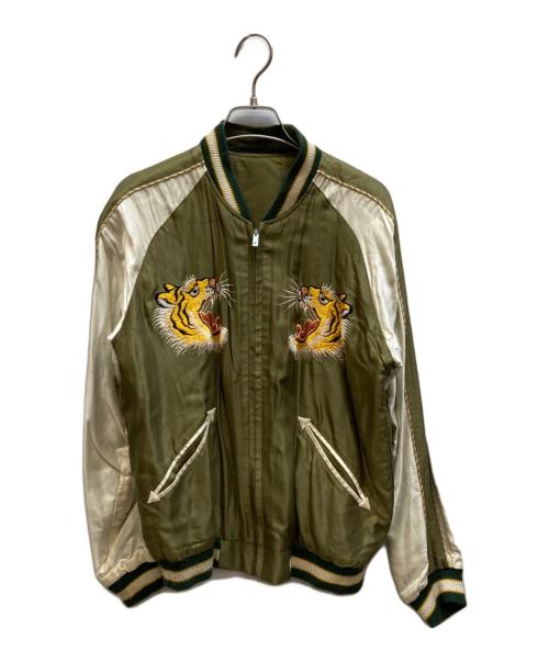 TAILOR TOYO（テーラー東洋）TAILOR TOYO (テーラー東洋) BEAMS (ビームス) 別注スカジャン グリーン サイズ:Sの古着・服飾アイテム