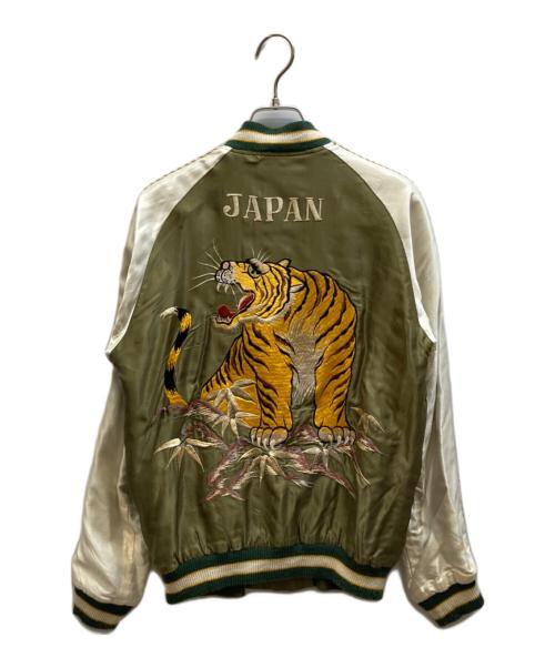 TAILOR TOYO（テーラー東洋）TAILOR TOYO (テーラー東洋) BEAMS (ビームス) 別注スカジャン グリーン サイズ:Sの古着・服飾アイテム