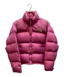 THE NORTH FACE（ザ ノース フェイス）の古着「NUPTSE JACKET」｜ピンク