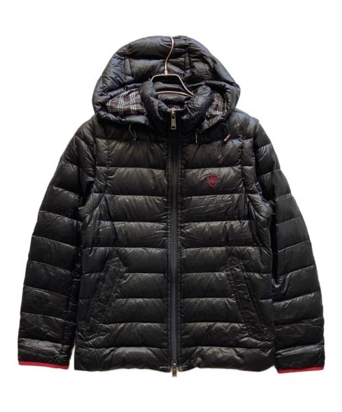 BLACK LABEL CRESTBRIDGE（ブラックレーベル クレストブリッジ）BLACK LABEL CRESTBRIDGE (ブラックレーベル クレストブリッジ) 5way シャイニー ダウンジャケット ブラック サイズ:Mの古着・服飾アイテム