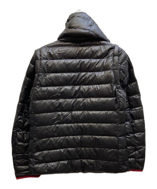 BLACK LABEL CRESTBRIDGE（ブラックレーベル クレストブリッジ）BLACK LABEL CRESTBRIDGE (ブラックレーベル クレストブリッジ) 5way シャイニー ダウンジャケット ブラック サイズ:Mの古着・服飾アイテム