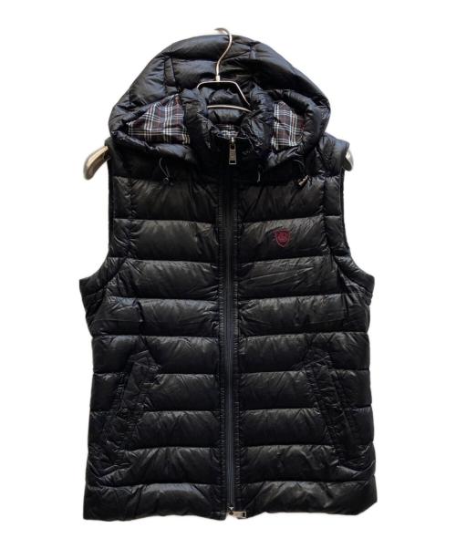 BLACK LABEL CRESTBRIDGE（ブラックレーベル クレストブリッジ）BLACK LABEL CRESTBRIDGE (ブラックレーベル クレストブリッジ) 5way シャイニー ダウンジャケット ブラック サイズ:Mの古着・服飾アイテム