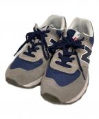 NEW BALANCEニューバランス）の古着「ML574EAD」｜ネイビー×グレー