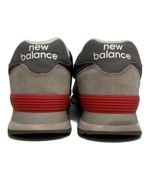 NEW BALANCE（ニューバランス）NEW BALANCE (ニューバランス) ML574EAD ネイビー×グレー サイズ:27㎝の古着・服飾アイテム