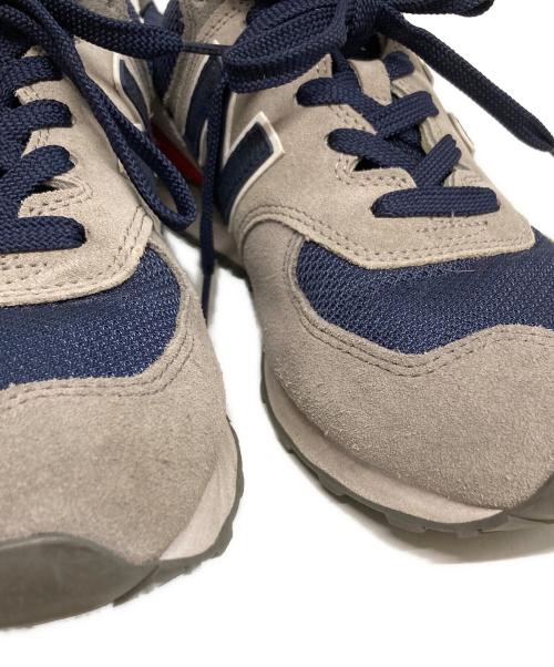NEW BALANCE（ニューバランス）NEW BALANCE (ニューバランス) ML574EAD ネイビー×グレー サイズ:27㎝の古着・服飾アイテム
