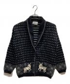 PENDLETONペンドルトン）の古着「ショールカラーノルディックカーディガン」｜ブラック