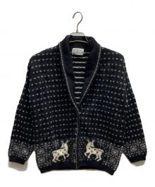 PENDLETON（ペンドルトン）の古着「ショールカラーノルディックカーディガン」｜ブラック