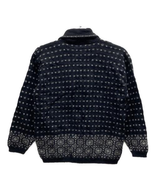 PENDLETON（ペンドルトン）PENDLETON (ペンドルトン) ショールカラーノルディックカーディガン ブラック サイズ:Mの古着・服飾アイテム