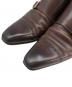 Santoni (サントーニ) ダブルモンクストラップシューズ ブラウン サイズ:8：10000円
