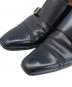 Santoni (サントーニ) ダブルモンクストラップシューズ ブラック サイズ:8：10000円