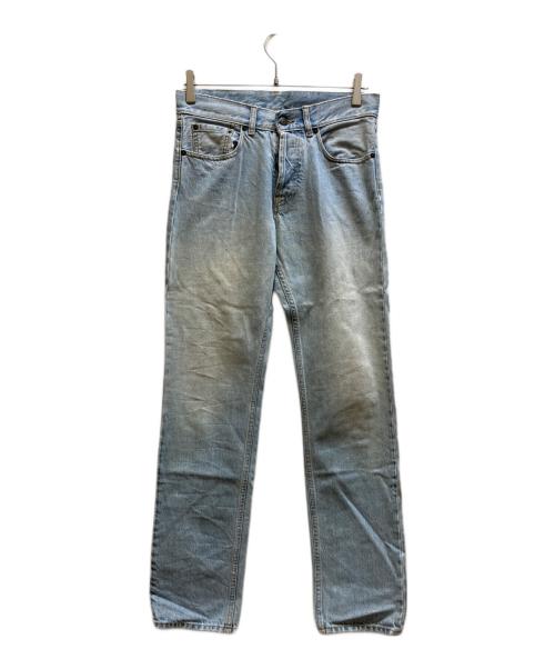 Maison Margiela（メゾンマルジェラ）Maison Margiela (メゾンマルジェラ) ストレートデニムパンツ スカイブルー サイズ:-の古着・服飾アイテム