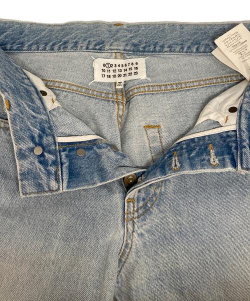 Maison Margiela（メゾンマルジェラ）Maison Margiela (メゾンマルジェラ) ストレートデニムパンツ スカイブルー サイズ:-の古着・服飾アイテム