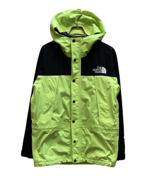 THE NORTH FACE（ザ ノース フェイス）THE NORTH FACE (ザ ノース フェイス) マウンテンライトジャケット グリーン×ブラック サイズ:Sの古着・服飾アイテム