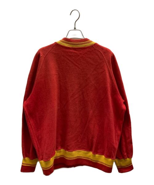 USMC（ユーエスエムシー）USMC (ユーエスエムシー) 50'sアスレチックウォームアップジャケット レッド サイズ:40の古着・服飾アイテム