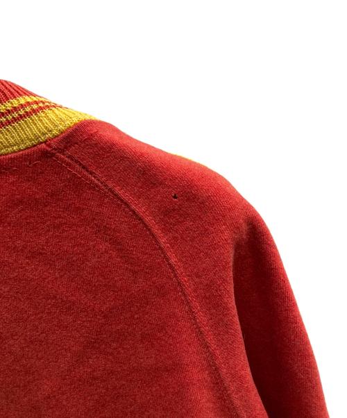 USMC（ユーエスエムシー）USMC (ユーエスエムシー) 50'sアスレチックウォームアップジャケット レッド サイズ:40の古着・服飾アイテム
