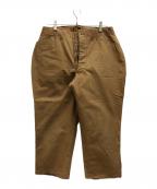 US ARMYユーエスアーミー）の古着「メタルボタンミリタリーパンツ」｜ブラウン