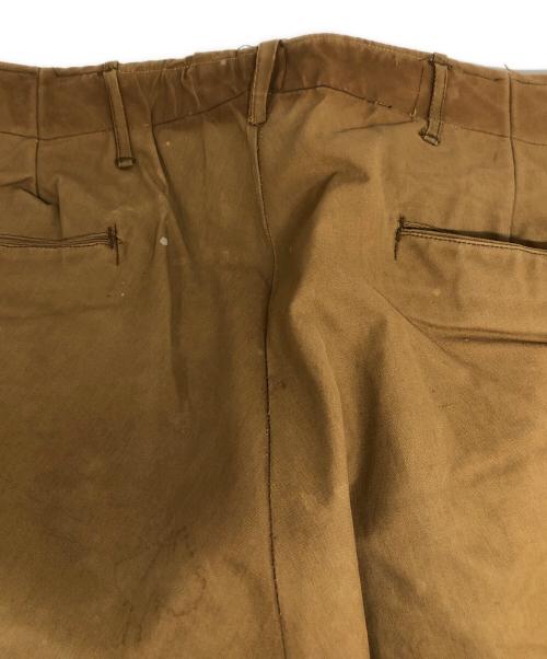 US ARMY（ユーエスアーミー）US ARMY (ユーエスアーミー) メタルボタンミリタリーパンツ ブラウン サイズ:-の古着・服飾アイテム