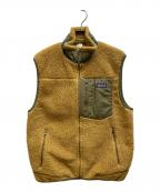 Patagoniaパタゴニア）の古着「クラシック レトロX ボアベスト」｜ベージュ