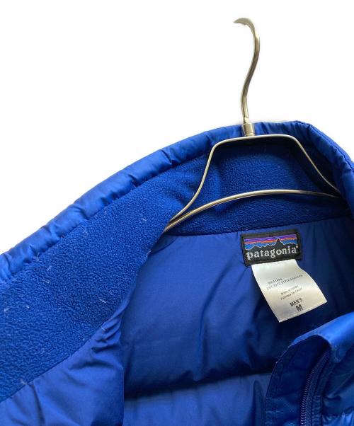 Patagonia（パタゴニア）Patagonia (パタゴニア) 00‘s ダウン・セーター・ベスト ブルー サイズ:Mの古着・服飾アイテム