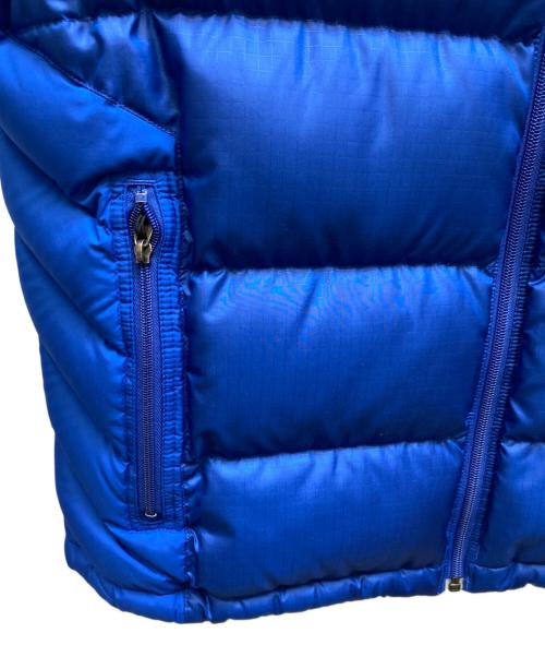 Patagonia（パタゴニア）Patagonia (パタゴニア) 00‘s ダウン・セーター・ベスト ブルー サイズ:Mの古着・服飾アイテム