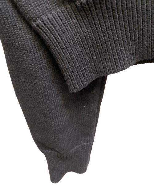 DAIRIKU（ダイリク）DAIRIKU (ダイリク) CROSS TITE KNIT ブラック サイズ:Mの古着・服飾アイテム