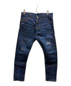 DSQUARED2ディースクエアード）の古着「SEXY TWIST JEAN」｜インディゴ