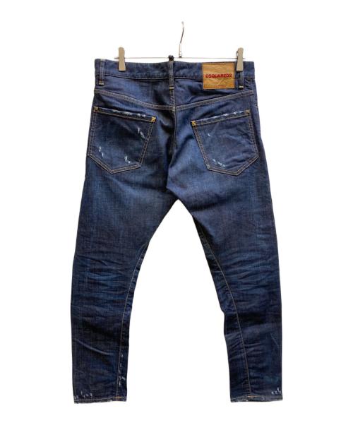 DSQUARED2（ディースクエアード）DSQUARED2 (ディースクエアード) SEXY TWIST JEAN インディゴ サイズ:48の古着・服飾アイテム