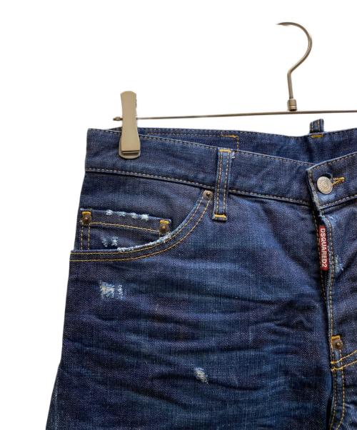 DSQUARED2（ディースクエアード）DSQUARED2 (ディースクエアード) SEXY TWIST JEAN インディゴ サイズ:48の古着・服飾アイテム