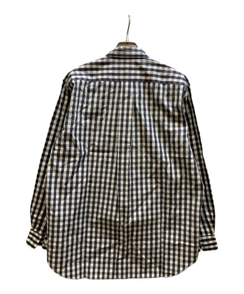COMME des GARCONS HOMME（コムデギャルソン オム）COMME des GARCONS HOMME (コムデギャルソン オム) ギンガムチェックシャツ ホワイト×ブラック サイズ:記載なしの古着・服飾アイテム