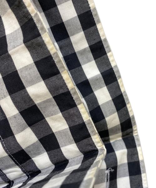 COMME des GARCONS HOMME（コムデギャルソン オム）COMME des GARCONS HOMME (コムデギャルソン オム) ギンガムチェックシャツ ホワイト×ブラック サイズ:記載なしの古着・服飾アイテム