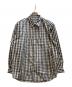 COMME des GARCONS HOMME（コムデギャルソン オム）の古着「ギンガムチェックシャツ」｜ホワイト×ブラック